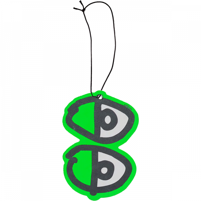 Krooked Eyes Air Freshener Green 4 inch