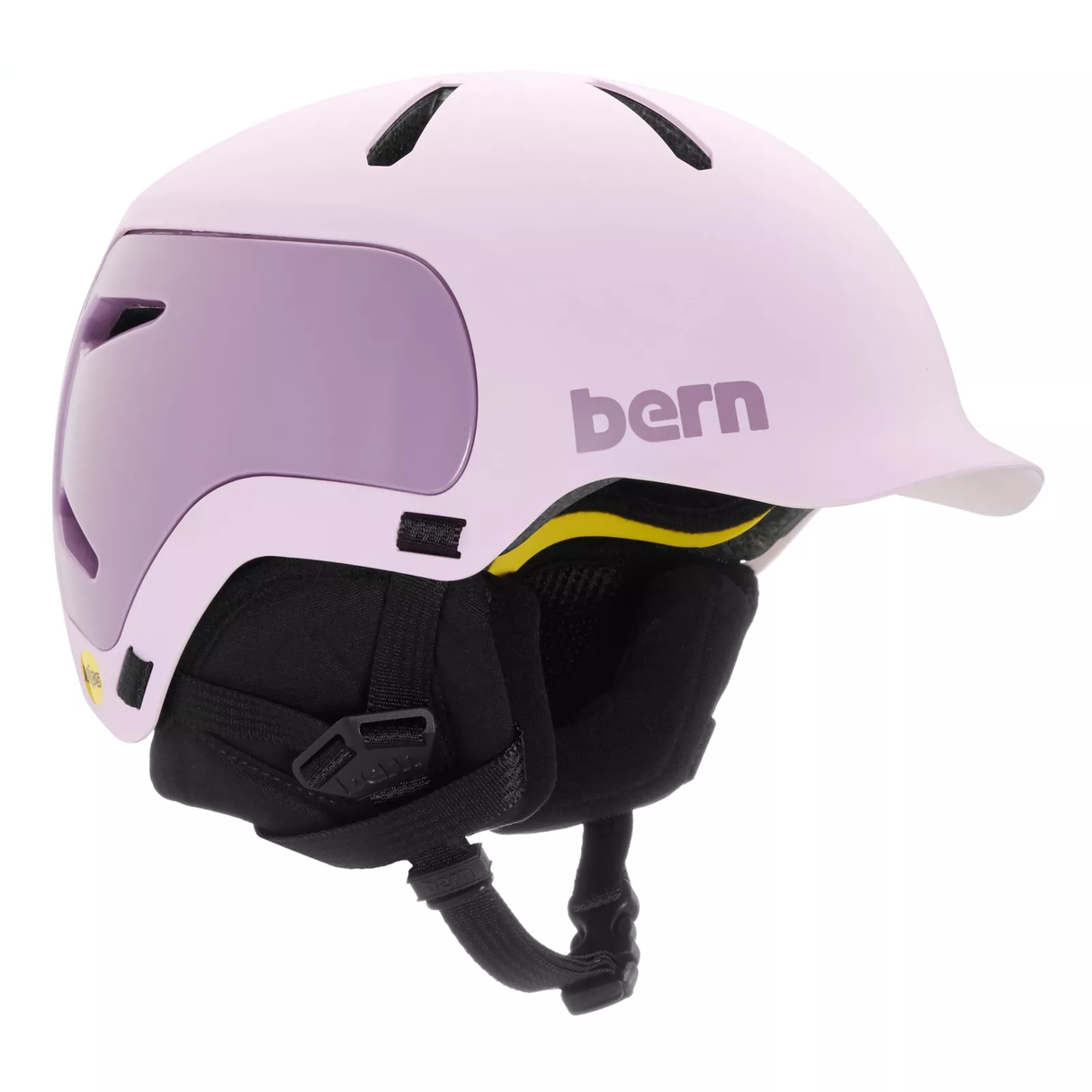 Bern Watts 2.0 MIPS Snow Helmet Matte Lavender Small