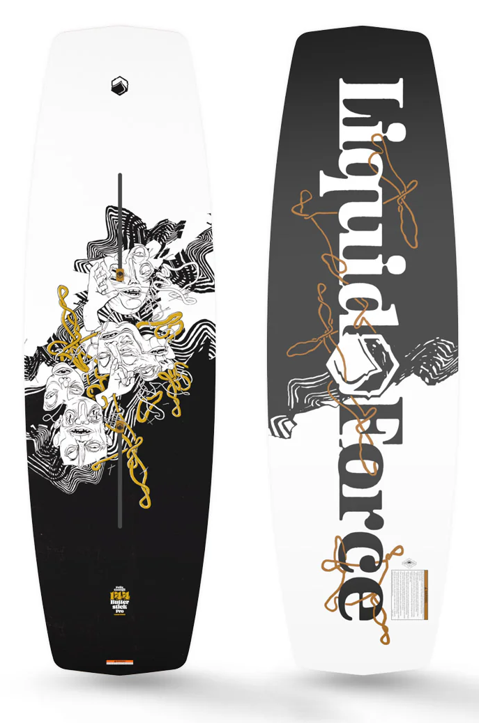 Liquid Force ButterStick Pro Wakeboard Black 148