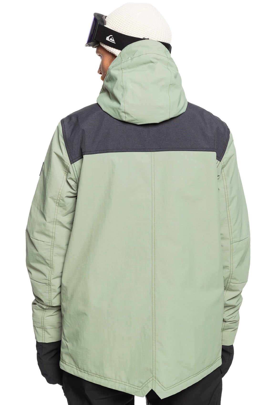 Quiksilver Fairbanks Snow Jacket Mens Sea Spray