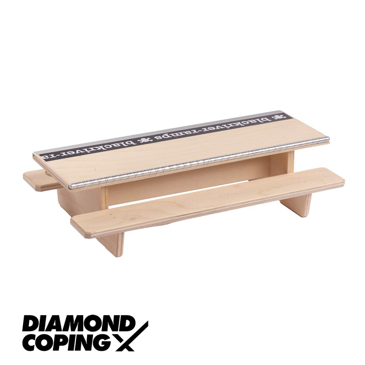 Blackriver Fingerboard Diamond Coping Table Natural Brown One Size
