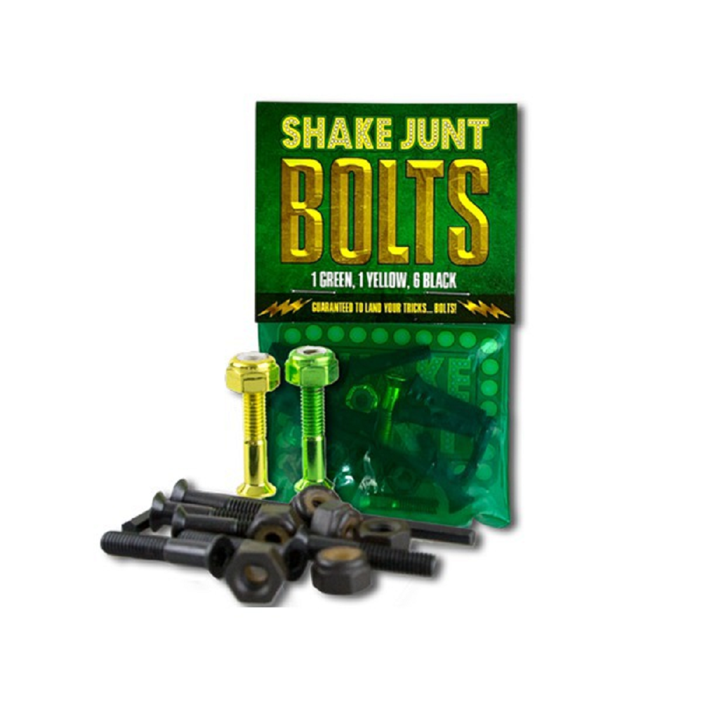 Shake Junt Bolts Hardware Black Green Yellow 1inch Allen