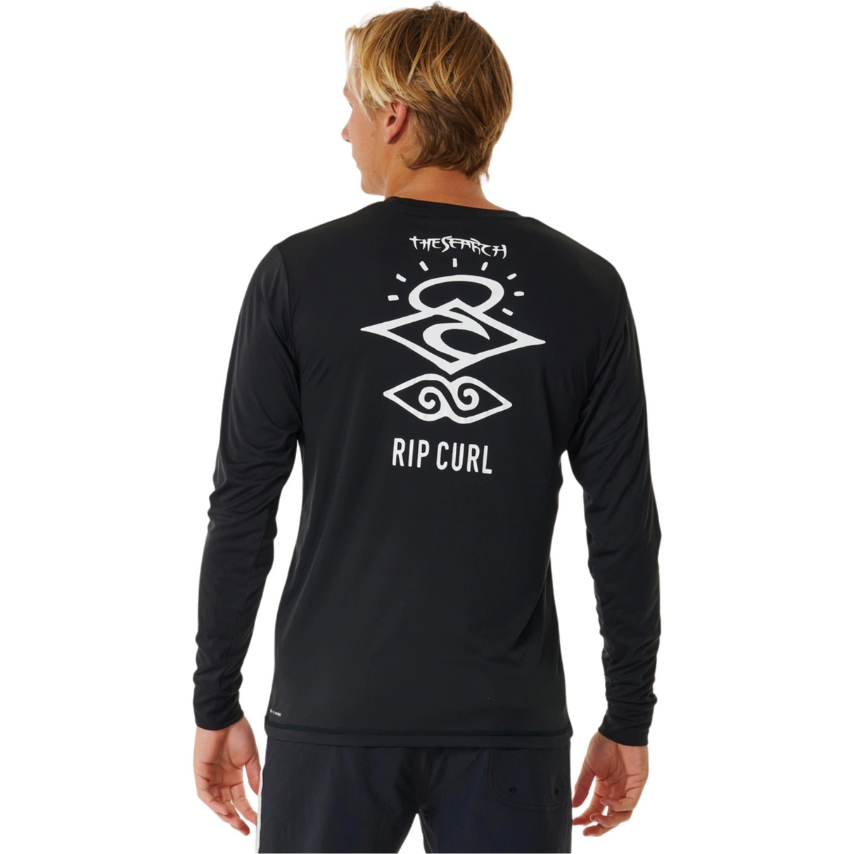 Rip Curl Icons SurfLite UPF Long Sleeve Mens Black
