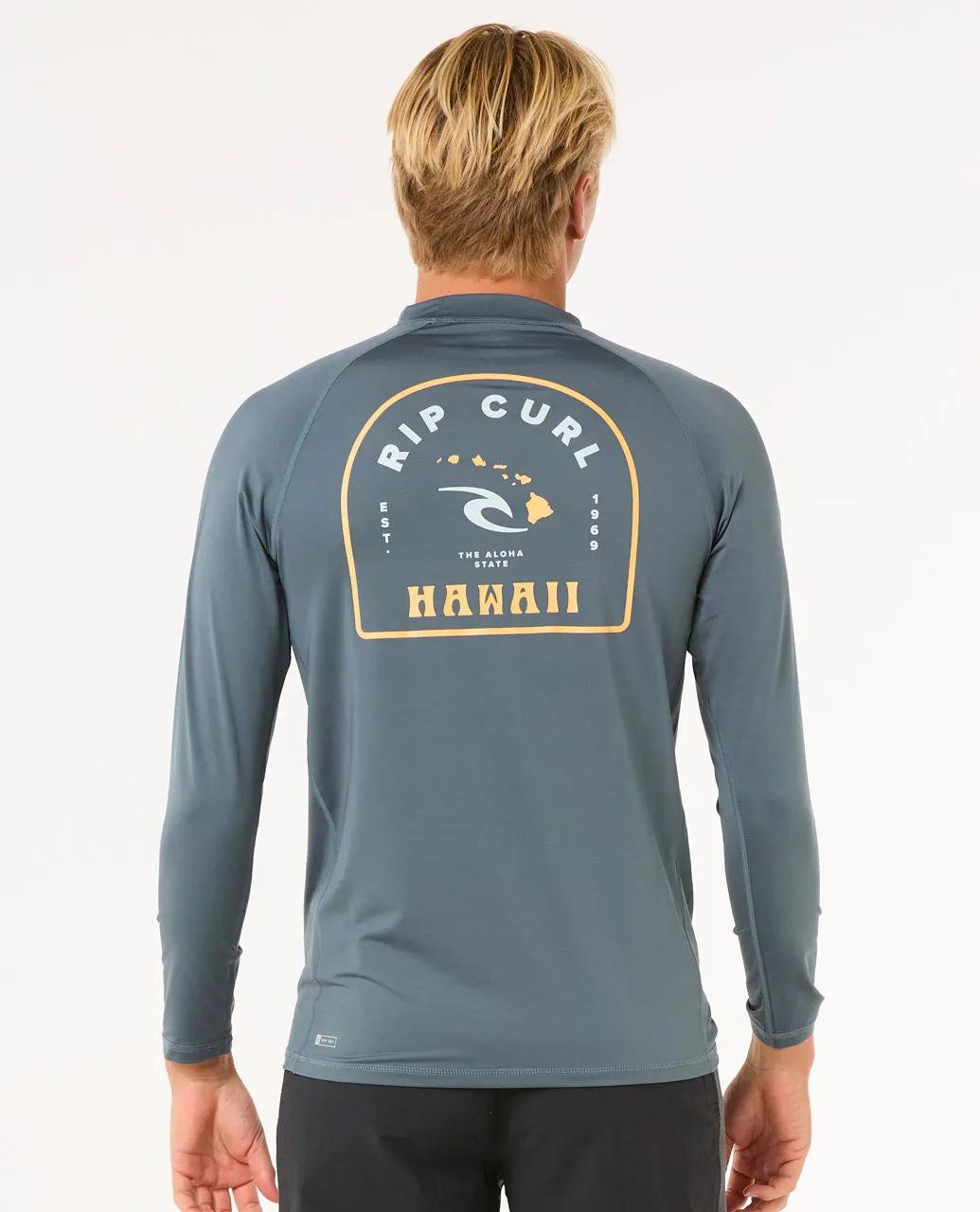 Rip Curl Island Vipe UPF Long Sleeve Mens Pine Night