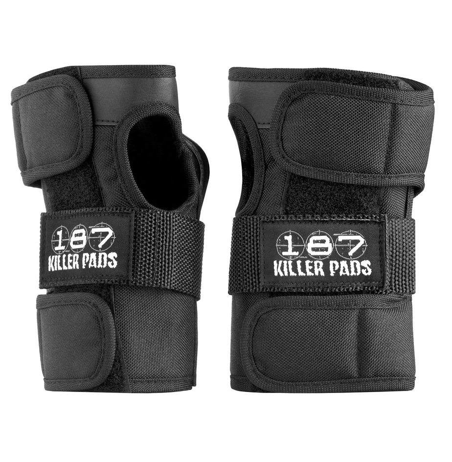187 Wrist Guard Set Black Youth Jr