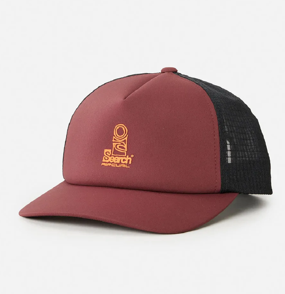 Rip Curl VaporCool Search Trucker Hat Mushroom Snapback