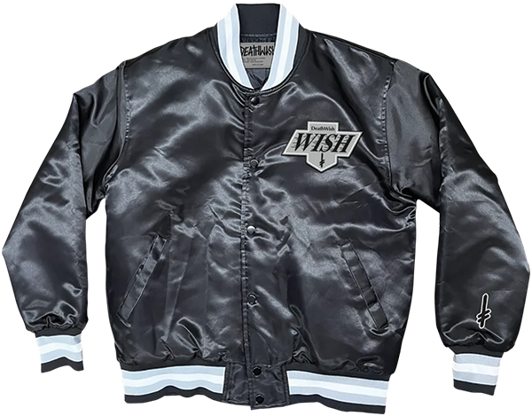 DEATHWISH WISH KINGS JACKET MEDIUM BLACK