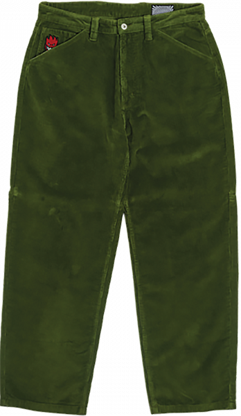SPITFIRE BIGHEAD FILL CORDUROY PANT SMALL-OLIVE