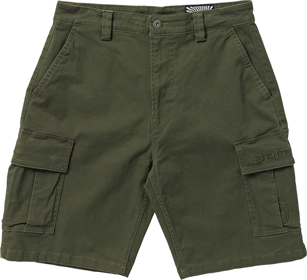 SPITFIRE CLASSIC 87 CARGO SHORTS 34-OLIVE