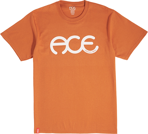 ACE RINGS SS TSHIRT SMALL BURNT ORANGE