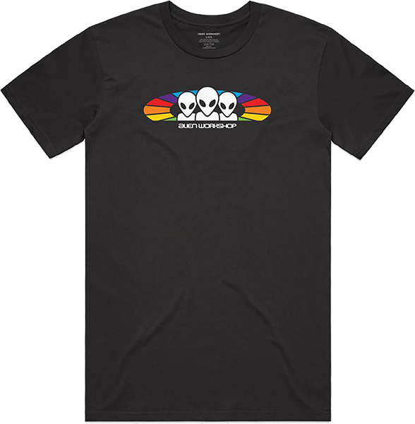 ALIEN WORKSHOP SPECTRUM SS TSHIRT SMALL BLACK