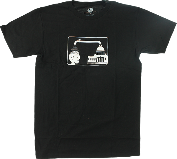ALIEN WORKSHOP BRAINWASH SS SMALL BLACK