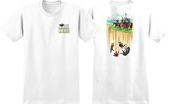 AH JOE BUFFALO SS TSHIRT MEDIUM WHITE