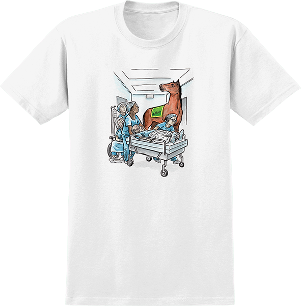 ANTI HERO OCTAGON SS SMALL WHITE