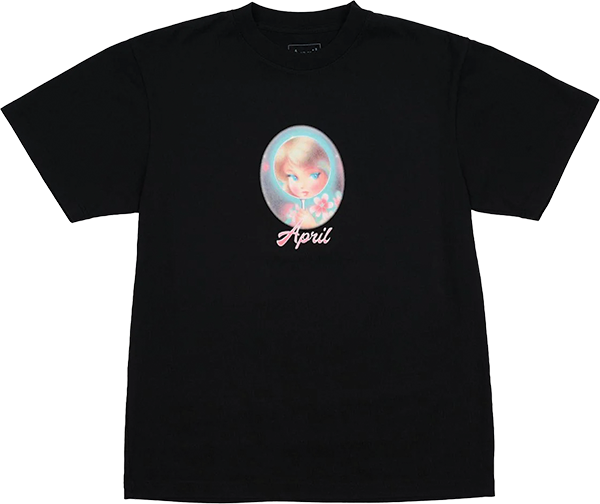 APRIL VANITY SS TSHIRT M-BLACK