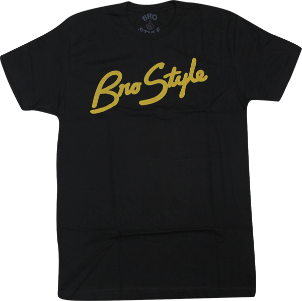BRO STYLE SCRIPT SS SMALL BLACK