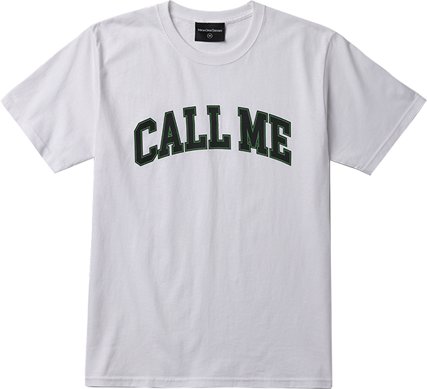 CALL ME 917 CALL ME SS TSHIRT XLARGE WHT