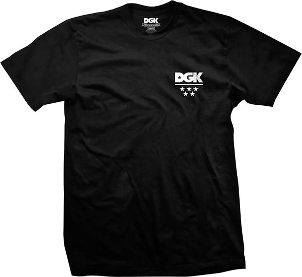 DGK ALL STAR MINI LOGO SS TSHIRT SMALL-BLACK