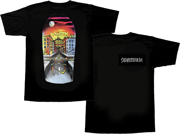 DOGTOWN DRESSEN STREET 80S SS XLarge BLACK