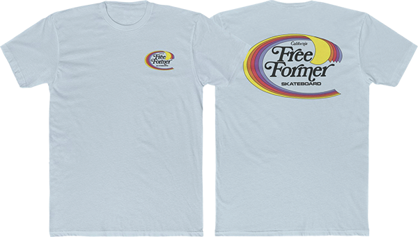 45RPM FREE FORMER SS TSHIRT MEDIUM LT.BLUE