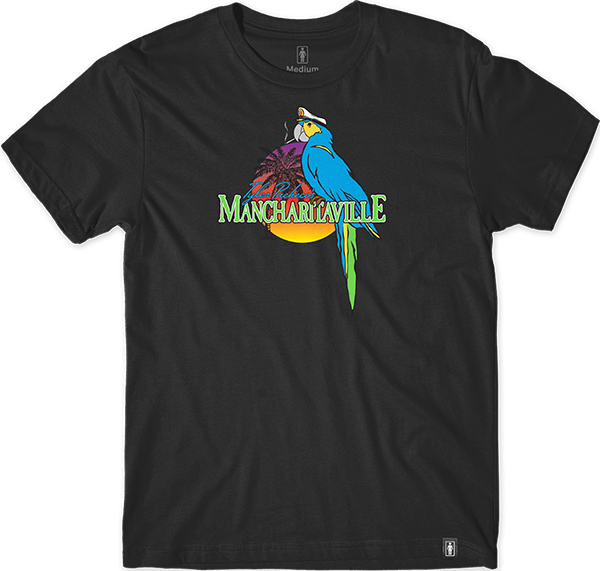 GIRL MANCHARITAVILLE SS TSHIRT XLARGE BLACK