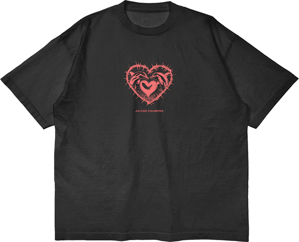 JACUZZI DOLPHIN LOGO SS TSHIRT MEDIUM BLACK