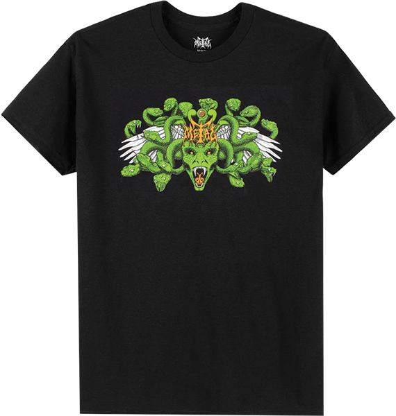 METAL MEDUSA SS TSHIRT LARGE BLACK