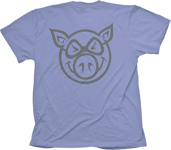 PIG HEAD SS TSHIRT SMALL-PURPLE