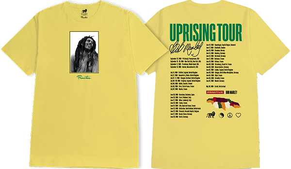 PRIMITIVE UPRISING SS MEDIUM BANANA
