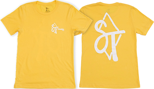 SANDLOT TIMES STAPLE SS TSHIRT XSMALL YELLOW