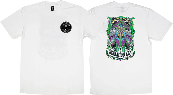 SKELETON KEY THE CUSP SS TSHIRT MEDIUM WHITE