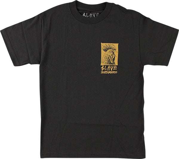 SLAVE COURAGE SS TSHIRT SMALL ASPHALT GREY