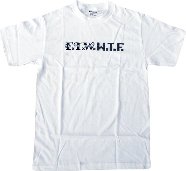 SKATE MENTAL FTW WTF SS SMALL WHITE