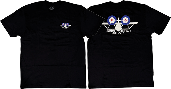 SMA BI-PLANE SS TSHIRT XLARGE BLACK