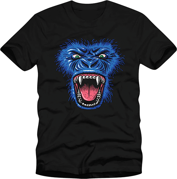 STRANGELOVE APE SS TSHIRT MEDIUM BLACK