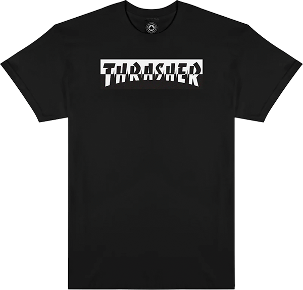 THRASHER MIXTAPE SHORT SLEEVE TSHIRT MEDIUM BLACK