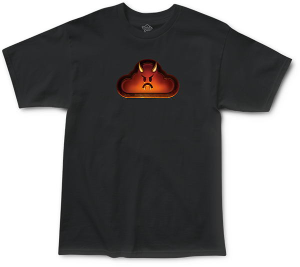 THANK YOU FLAME ON SS TSHIRT SMALL BLACK