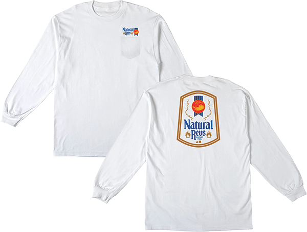 ANTI HERO NATTY REVS LONGSLEEVE M-WHITE