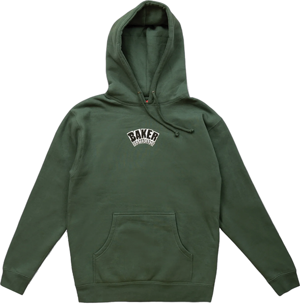 BAKER ARCH HOODIE XLARGE-GREEN