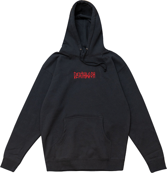 DEATHWISH CREDO HOODY SWEATSHIRT SMALL NAVY