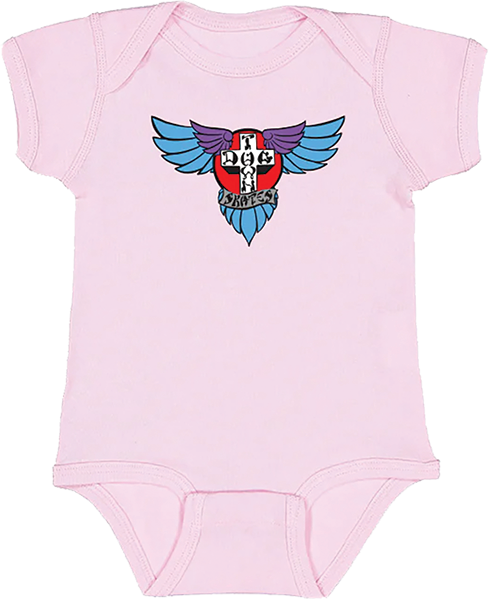 DOGTOWN WINGS ONESIE 18M PINK
