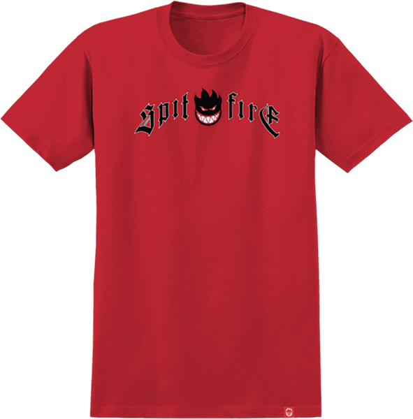 SPITFIRE IMMORTAL FIRE YTH SS L-RED/RED/BLK/WHT