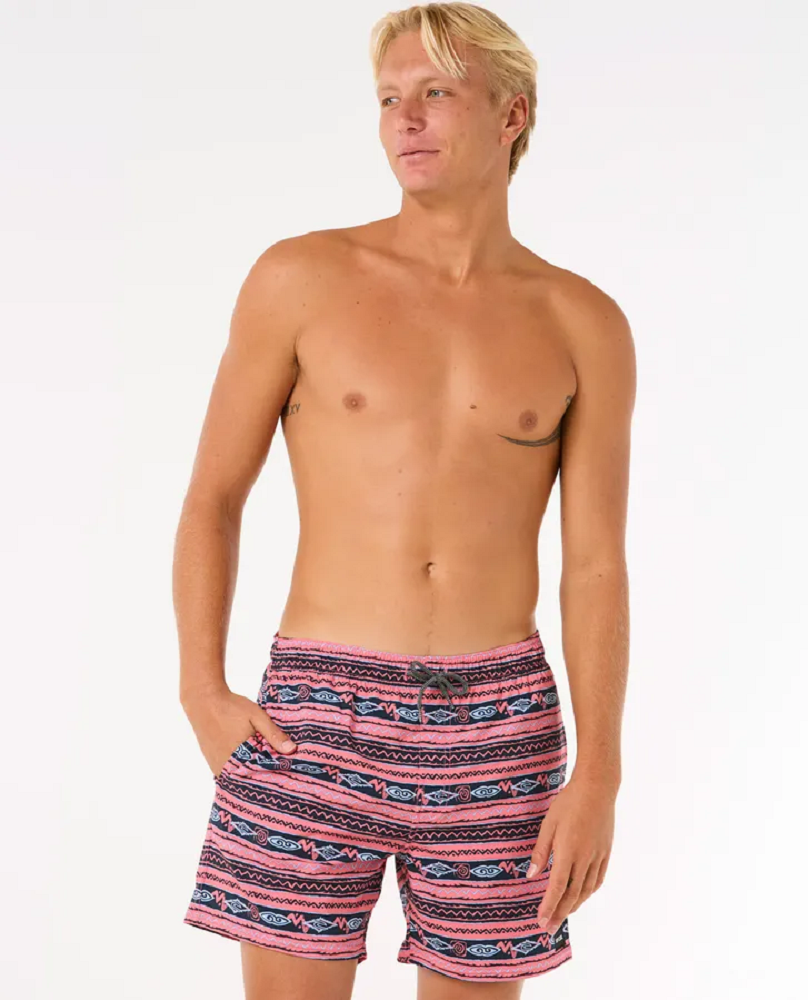 Rip Curl Fun Times Volley Trunks Mens Watermelon L