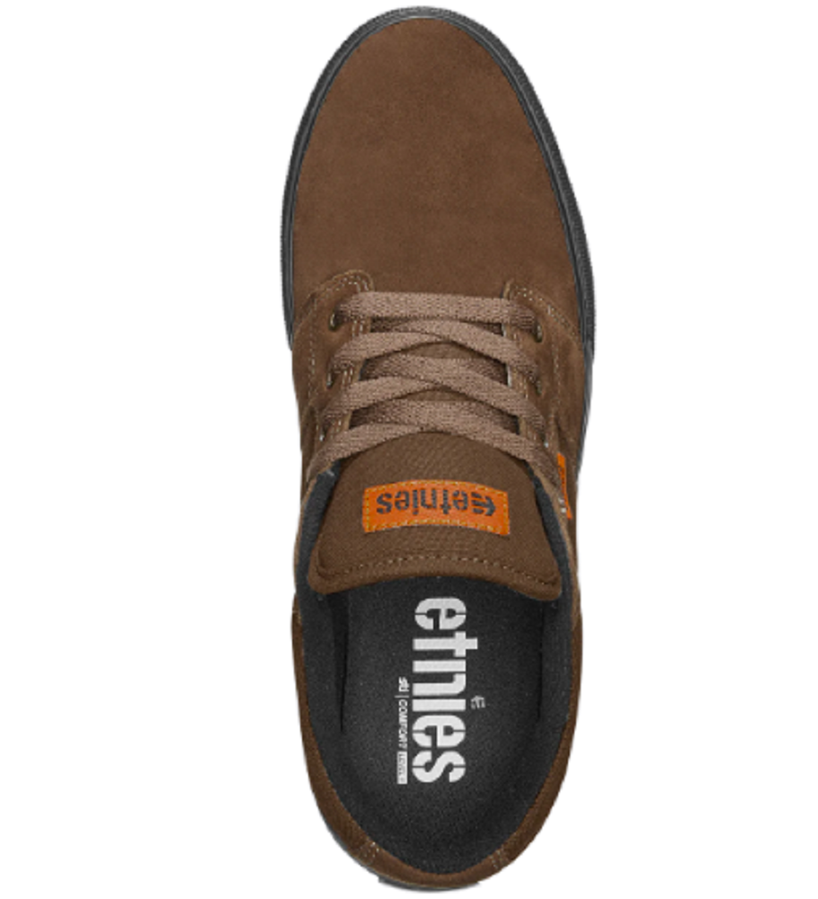 Etnies Barge LS Core Skate Shoes Brown Black