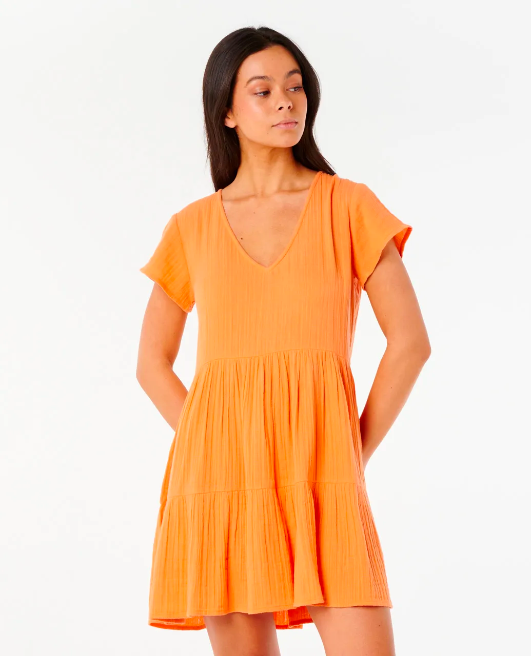 Rip Curl Premium Surf Dress Womens Light Orange
