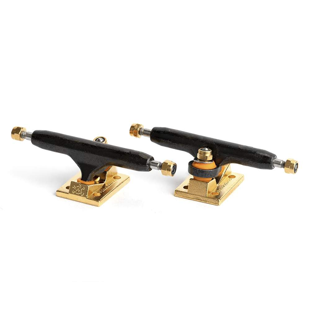 Blackriver Pro Fingerboard Trucks BRTs 3.0 Gold Black 32mm