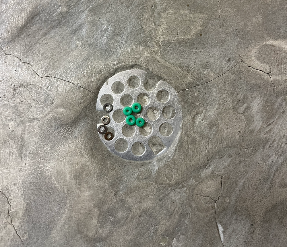 Social O-ring Fingerboard Bushings Washers Green 4pack