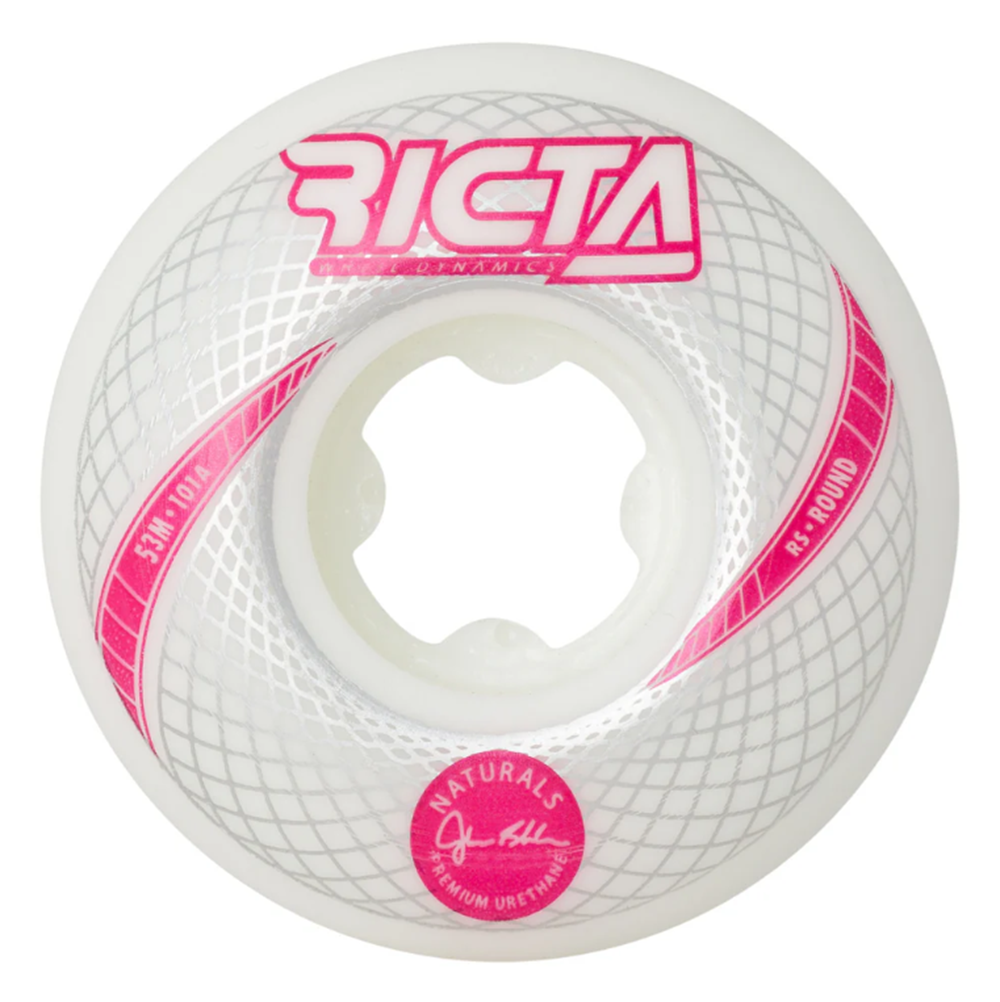 Ricta Shanahan Vortex Naturals Wheels Set Coral 53mm 101a