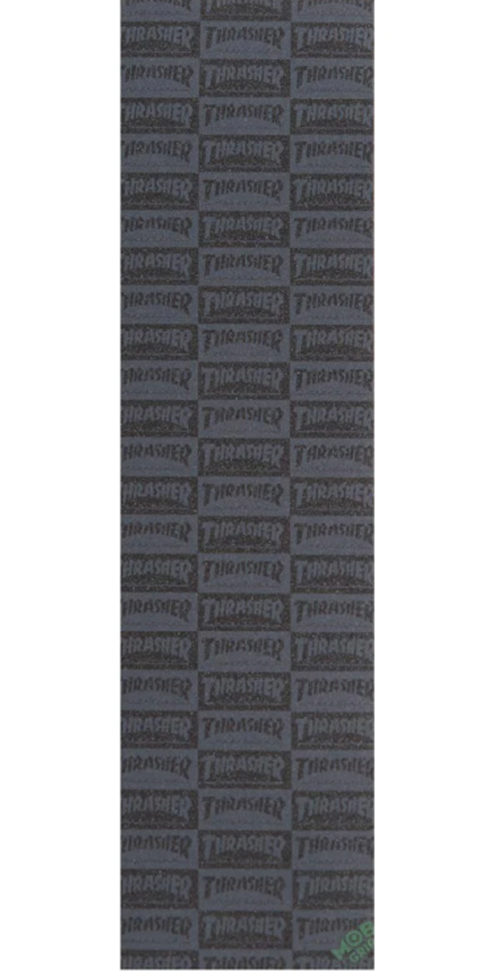 MOB Thrasher Checkerboard Logo Black Grey 9x33