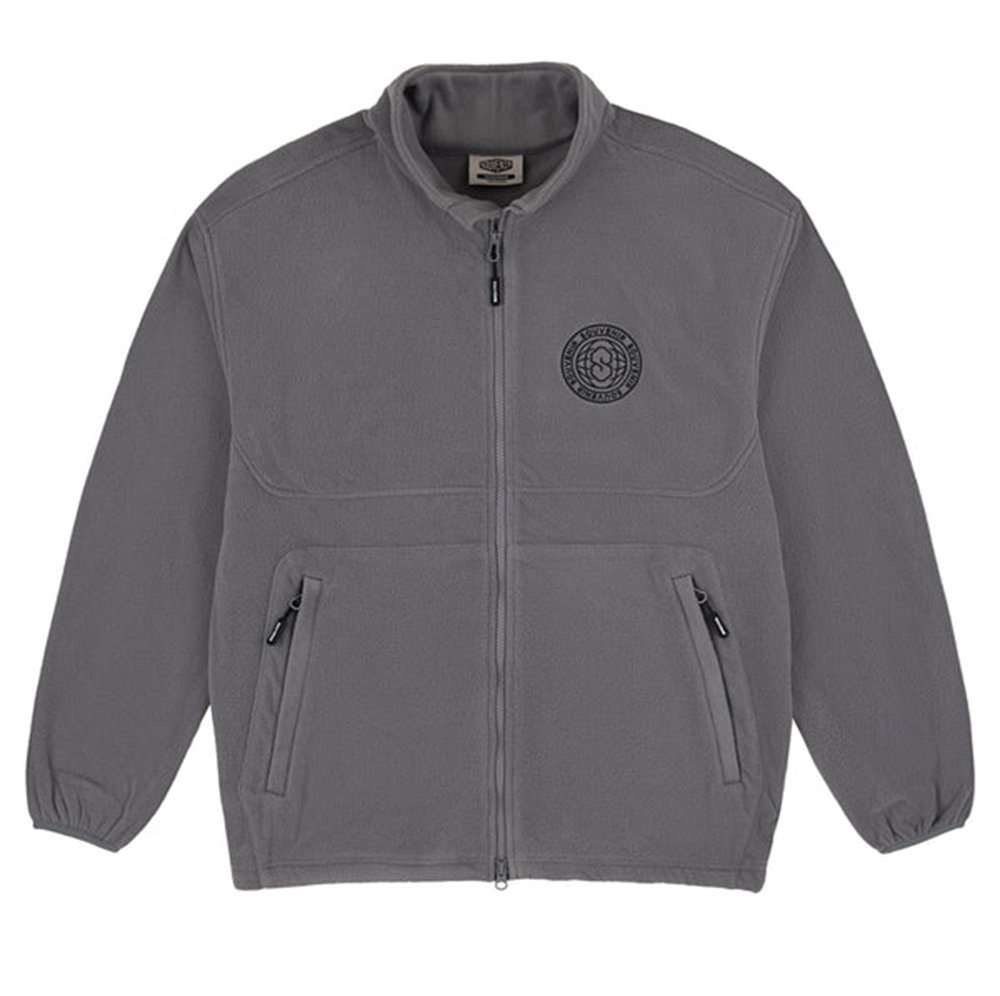 Souvenir Tech Fleece Zip Hoodie Mens Grey Cool XL